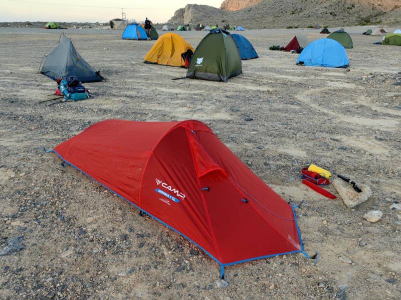 Ultralekki namiot jednoosobowy na wyprawy